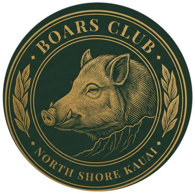 Boars Club — North Shore Kauai